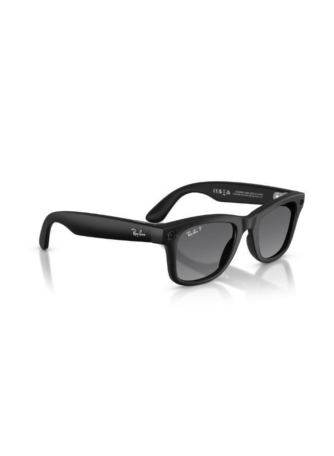 Ray-Ban Meta Wayfarer Unisex Square Sunglasses - Image 3